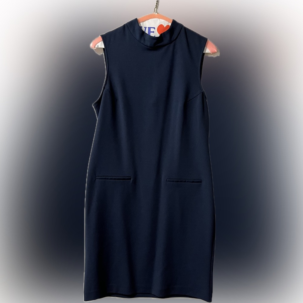 Navy sculpted Women’s Dress
